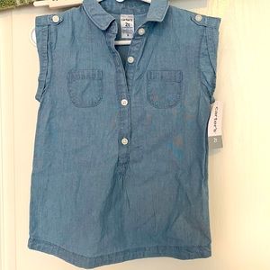 NWT denim shirt